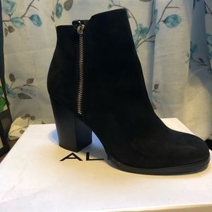 Black Suede booties